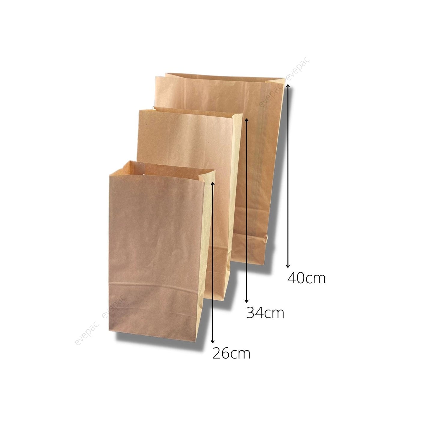 sac papier kraft brun sos personnalise